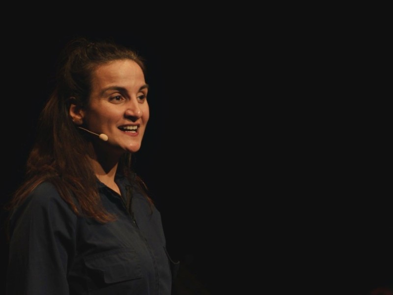 Burçin Keskin, Schauspielerin. Foto: Jörg Gruber, 2025