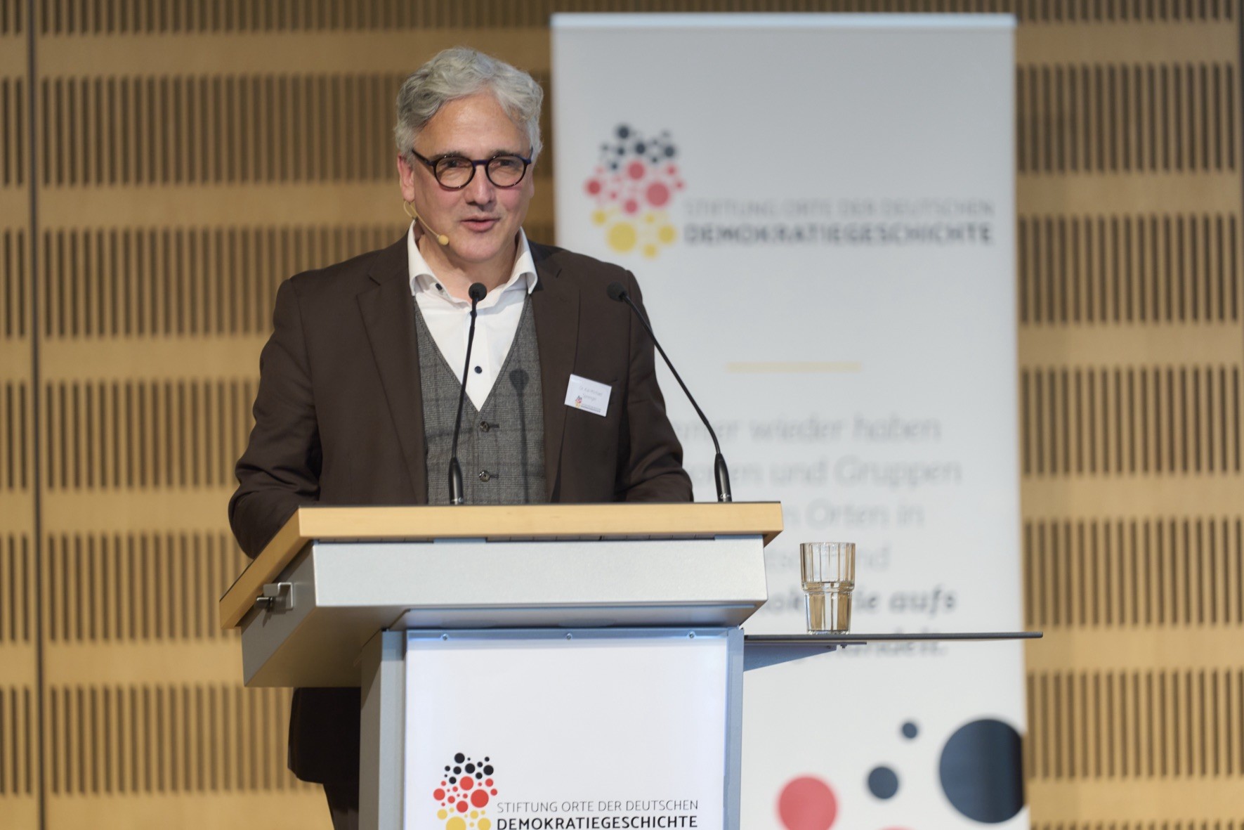 Dr. Kai-Michael Sprenger Direktor, Stiftung Orte der deutschen Demokratiegeschichte, Frankfurt, 28.10.2024. Foto Alexander Paul Englert