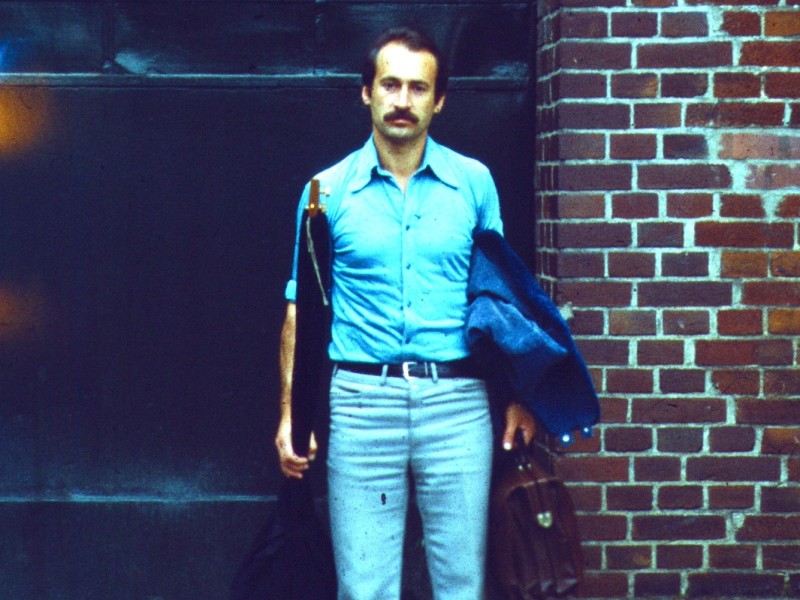 Baha Targün in front of  Remscheid prison 1979